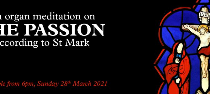 Organ music for Passiontide Organ music for Passiontide